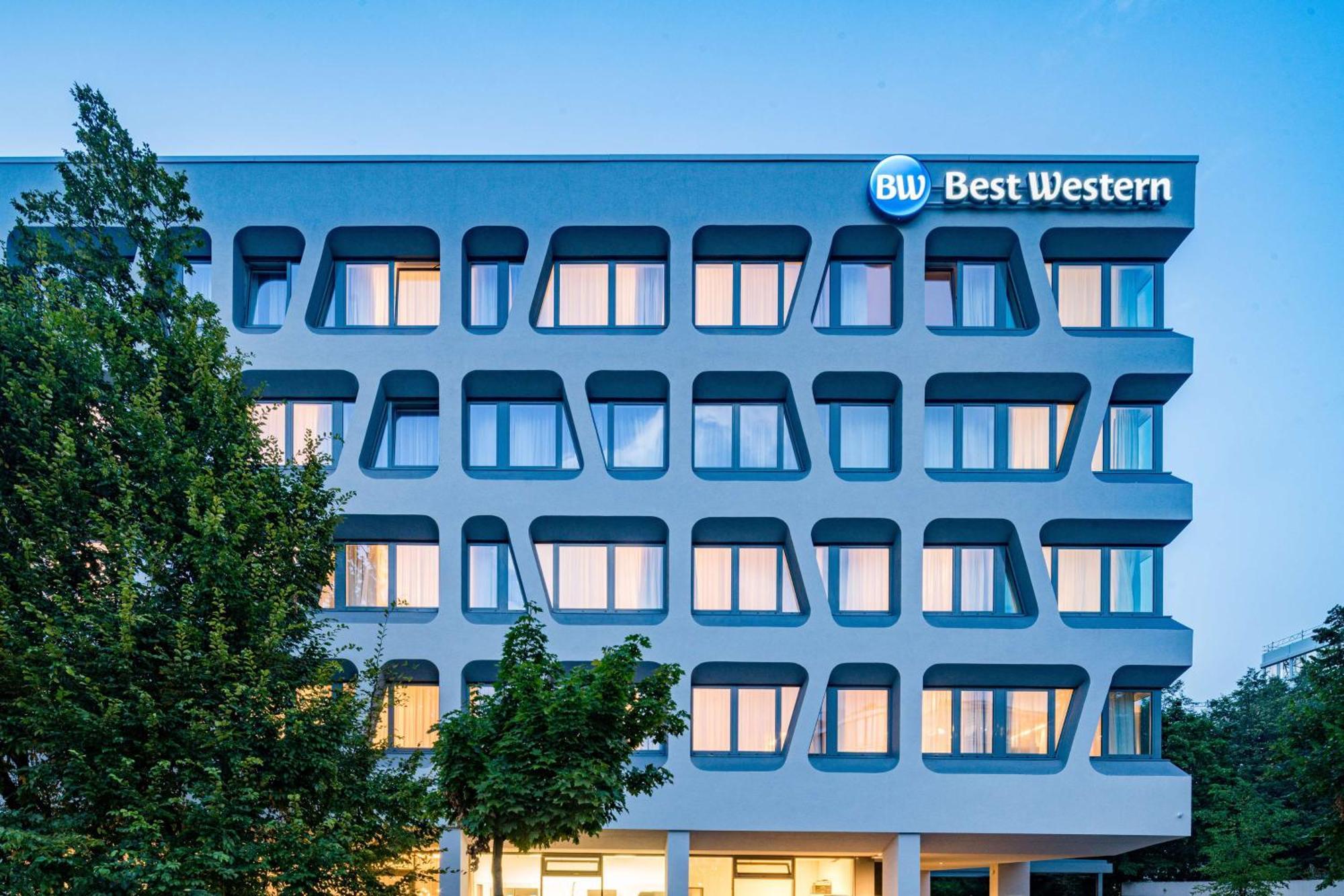 Best Western Hotel Arabellapark Muenchen Exterior foto