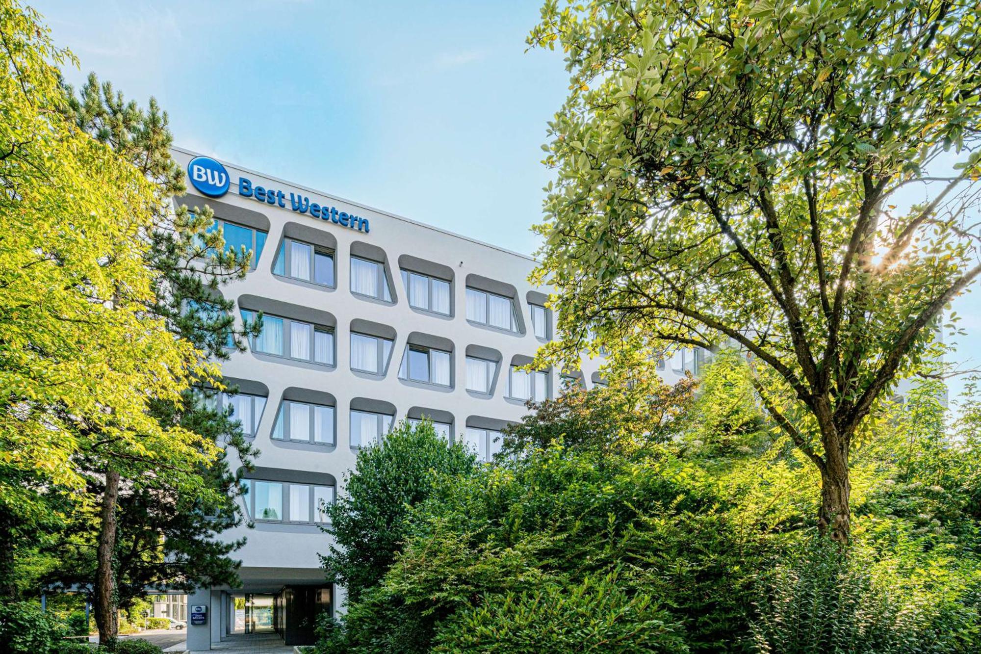Best Western Hotel Arabellapark Muenchen Exterior foto